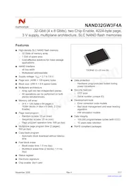 NAND32GW3F4AN6E Datasheet Copertura