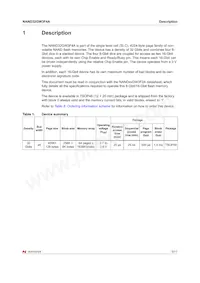 NAND32GW3F4AN6E Datasheet Pagina 5