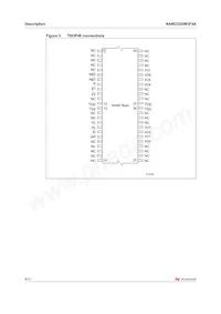 NAND32GW3F4AN6E Datasheet Pagina 8