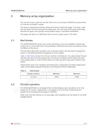 NAND32GW3F4AN6E Datenblatt Seite 9