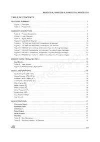 NAND512W3A2BN6F Datasheet Pagina 3