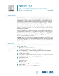 PCF85116-3P/01 Datasheet Copertura