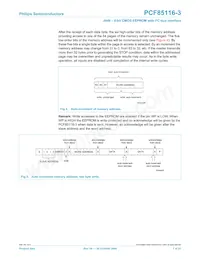 PCF85116-3P/01數據表 頁面 7