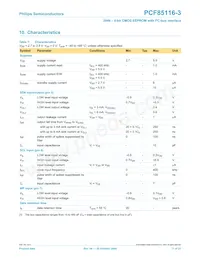 PCF85116-3P/01 Datasheet Pagina 11