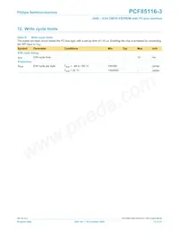 PCF85116-3P/01 Datasheet Pagina 13