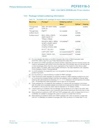 PCF85116-3P/01 Datasheet Pagina 18