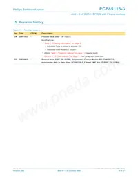 PCF85116-3P/01 Datasheet Pagina 19