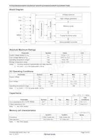 R1EX25004ATA00I#S0 Datasheet Pagina 3