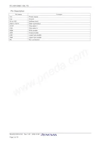 R1LV0816ABG-7SI#S0 Datasheet Pagina 3