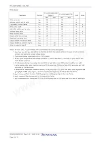 R1LV0816ABG-7SI#S0 Datenblatt Seite 9