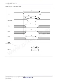 R1LV0816ABG-7SI#S0 Datasheet Page 13