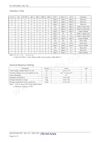 R1LV0816ASA-7SI#S0 Datasheet Pagina 7