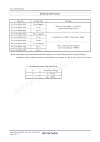 R1LV1616RSD-7SI#S0 Datasheet Pagina 2