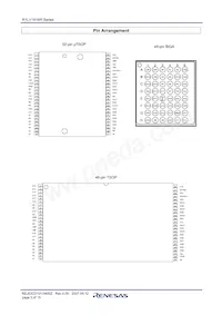 R1LV1616RSD-7SI#S0 Datasheet Pagina 3