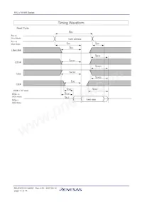 R1LV1616RSD-7SI#S0 Datasheet Pagina 11