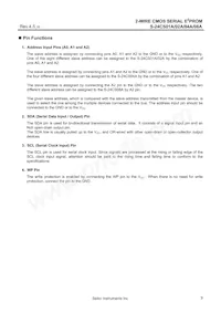 S-24CS08AFT-TB-1G Datasheet Pagina 9