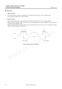 S-24CS08AFT-TB-1G Datasheet Page 10