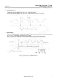 S-24CS08AFT-TB-1G Datasheet Pagina 11