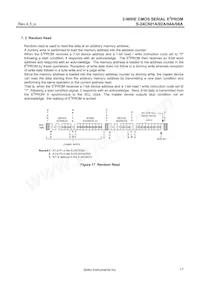 S-24CS08AFT-TB-1G Datasheet Page 17