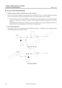 S-24CS08AFT-TB-1G Datasheet Page 20