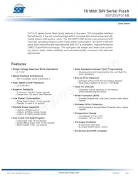 SST25VF016B-75-4I-S2AF-T Datasheet Copertura