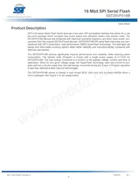 SST25VF016B-75-4I-S2AF-T Datasheet Page 2