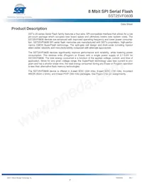 SST25VF080B-80-4I-SAE Datasheet Pagina 2