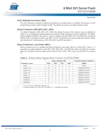 SST25VF080B-80-4I-SAE Datasheet Pagina 8