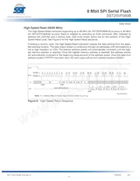 SST25VF080B-80-4I-SAE Datenblatt Seite 11