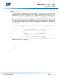 SST25VF080B-80-4I-SAE Datenblatt Seite 16