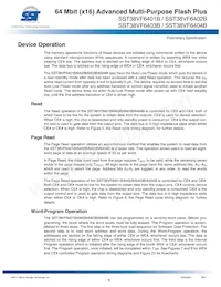 SST38VF6404B-70-5I-EKE-T Datasheet Pagina 9