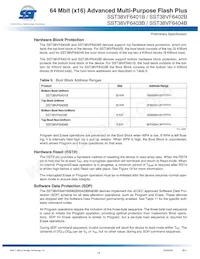 SST38VF6404B-70-5I-EKE-T Datasheet Pagina 15