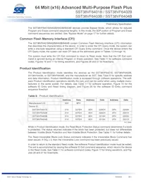 SST38VF6404B-70-5I-EKE-T Datasheet Pagina 16