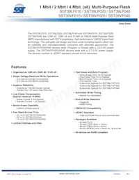 SST39LF040-45-4C-NHE-T Datasheet Copertura