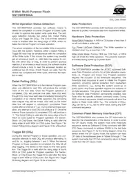 SST39WF800A-90-4C-B3KE-T Datasheet Pagina 3