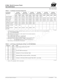 SST39WF800A-90-4C-B3KE-T Datasheet Page 7