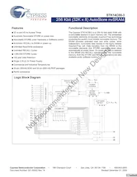 STK14C88-3WF45I Datenblatt Cover