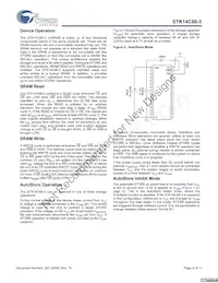 STK14C88-3WF45I Datasheet Pagina 4