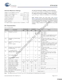 STK14CA8-RF45I Datasheet Page 4