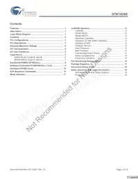STK14D88-RF45I Datasheet Page 2
