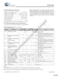 STK17T88-RF45I Datasheet Pagina 4