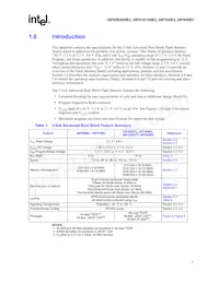 TE28F160B3BD70A Datasheet Pagina 7