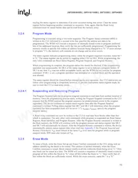 TE28F160B3BD70A Datasheet Pagina 21