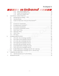 W25Q16CVZPJP Datasheet Page 4