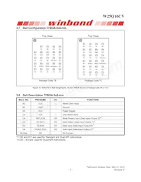 W25Q16CVZPJP Datasheet Pagina 9