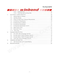 W25Q32DWSSIG TR Datasheet Pagina 4