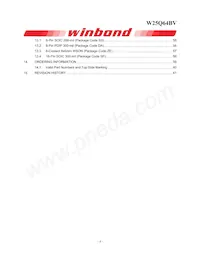 W25Q64BVSSIG Datasheet Pagina 4