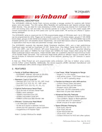 W25Q64BVSSIG Datasheet Pagina 5