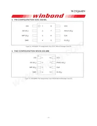 W25Q64BVSSIG Datenblatt Seite 6