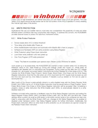 W25Q80BWBYIG TR Datasheet Page 11